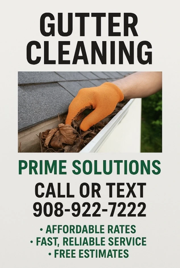 Reliable Gutter Cleaning